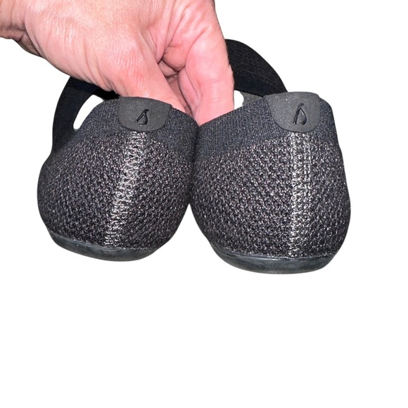 Allbirds Women's Dark Grey Black Flats size 8.5 - Picture 3 of 5